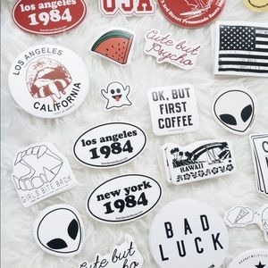 200 Brandy Melville stickers bundle